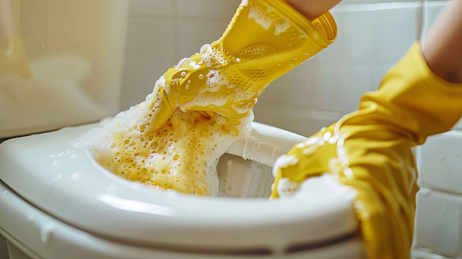 Remove Toilet Limescale