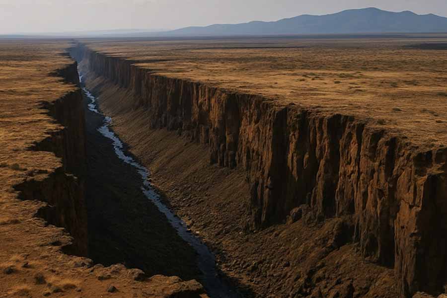 One of the World’s Largest Continents Is Splitting Apart, and a New Ocean Forms Faster Than Scientists Predicted