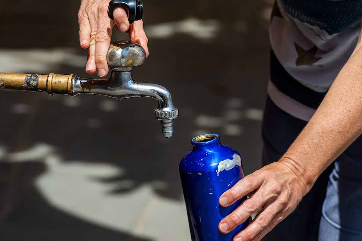 water bottles